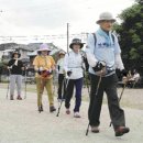 노르딕Walking（上）무리 없이 전신운동 이미지