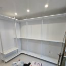 성당래미안e편한세상2단지 | 성당래미안e편한세상아파트 ㄱ자 시스템행거 드레스룸 시공