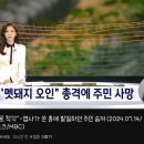 60대 남성노인이 촌 쏭에 밭에서 콩 심던 50대 여성 사망 . gif 이미지