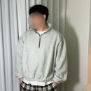 노드 | 논노드 하프집 플리스 구매후기｜2사이즈 클라우드 화이트