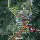 덕유산 둘레길 안내 (장수군 구간 지도)