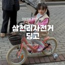 수명산파크 상가앞 | 삼천리자전거 수명산점 딩고 dingo 16인치 5살 여아 첫 자전거 구매 후기 (밸런스바이크 건너띄고 네발...