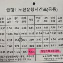 급행1번 (2024년5월1일실시) 이미지