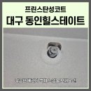 더 힐 스토리 | 대구 힐스테이트 동인 더 스카이 105동 탄성코트 시공 후기 (프린스탄성)