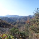 갑산(732m).바람불이산(727m).고명산(572m).호명산(479m) ＜갑산지맥＞/충북 제천.단양 이미지