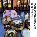 자연과우리 | 강원도 양양 애견동반 식당 시원새콤 동치미 국물 바다막국수