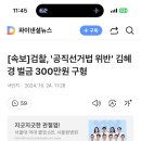 [속보]검찰, '공직선거법 위반' 김혜경 벌금 300만원 구형 이미지