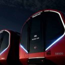 ﻿London&#39;s New Subway Trains Look Like Spaceships 이미지