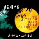 대보름달 - (이향아·시인, 1938-) 이미지