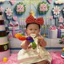 레인홈아이앤티 | [2차시] 풀잎아이 오감놀이 “생일축하합니다!” 7개월 여아 후기 in 홈플러스 화성향남점