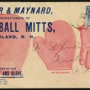 1891년 야구 glove, mitts 이미지