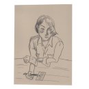 인물 드로잉 | 리라(LYRA) 흑연 크레용 인물 드로잉/미술 재료 연필 사용 후기