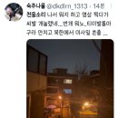 천둥소리로 난리난 중부지방 이미지