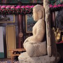 산청사월리 석조여래좌상 이미지