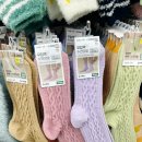 몰골지 | 다이소 무압박 양말 심리스 장목 양말 신상 여성 골지 겨울 롱 수면양말 추천