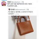 해쭈 남편 이름 대문짝만하게 써진 가방이 이십만원이 넘음 이미지