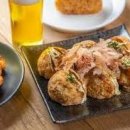 타코야키와맥주 이미지