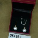 아코야진주 귀걸이/AKOYA PEARL 8-8.5MM 18K YELLOW GOLD EARRINGS/오명품아울렛 이미지