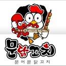 치킨캐릭터 디자인 가게용 일러스트 개발 이미지