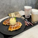 세화오피스텔 | 수원역 크로플 맛집! 띰 카페 바이 원플레이 수원역점 신상 디저트 후기