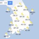 [오늘 날씨] `낮 최고 30도 내외` 주말도 때 이른 더위 `오존 나쁨` (+날씨온도) 이미지