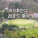양지로 | ⛳ 양지파인CC 라운딩 후기 🌸
