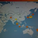 2011. 06. 04 일본, 미국 등 전세계 지진 현황 이미지