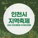 인천시 지역축제 - 2025 인천개항장 국가유산야행