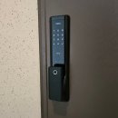 불당한화꿈에그린아파트 | 천안도어락 불당동 불당한화꿈에그린 아파트 애플 연동 IOT 도어락 아카라 K100 설치 및 무선연동 시공