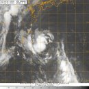 제7호 태풍 카눈과 장마전선 동시북상.내일까지 200 mm 집중호우 이미지
