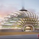 Green 'Ark' could house 10,000 -- and looks like a Slinky! 이미지