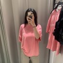 6050 | 헬로키티 산리오 워싱 이펙트 티셔츠 사이즈 후기 (+착샷) | 6050/356/620 | 자라 헬로키티 반팔티 후기