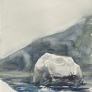 기초 소묘 및 수채화 이미지