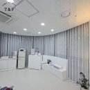 사틴네일뷰티 | 강서구커튼 블라인드 마곡동 두산더랜드파크 네일샵 시공