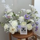 플라워돌스 | Design bijou 조화센터피스 웨딩촬영 플라워 디렉팅