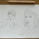 인물화드로잉 이미지