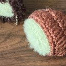 마음을 들뜨게 하는 뜨개소품 만들기 | 두쫀쿠 뜨개키링 만들기 다이소 뜨개실 | 두쫀쿠 키링 뜨개 도안