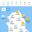 오늘의 날씨 (5월 4일 목요일) 입영 11일차 이미지