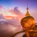 미얀마 짜익티요 파고다(Kyaiktiyo Pagoda) 이미지