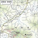 [순천.보성] 금전산.제석산.오봉산.호사산.우산.조산 등산지도 이미지