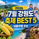 선돌농산물 | 강원도 축제 추천! 7월 여름 휴가철 가볼만한곳 5곳 일정 순으로 총정리