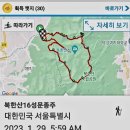 2023.1.29북한산16성문종주 이미지