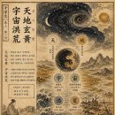 고방[7670]설문해자로 풀어보는 천자문[1] 천지현황 우주홍황(天地玄黃 宇宙洪荒) 이미지
