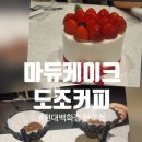 케익하우스 마듀 | 마듀 케이크 X 도조 커피, 판교에서 만난 최고의 디저트 페어링