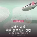 트러블패치 추천 여름 좁쌀 올라올 때 5가지 ｜ 하이드로콜로이드·딥패치·진정코팩