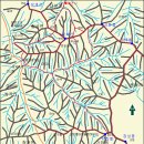 칠보산-보배산-군자산-남군자산-악휘봉 등산지도(괴산군) 이미지