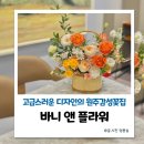 바니 | 원주 무실동 꽃집 추천 고급스러운 꽃바구니 후기 바니앤플라워