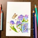 힐링수채화 & 펜드로잉 이미지