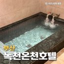 금강온천모텔 | 부산 온천장 가족탕 동래 온천 호텔 가성비 숙소 추천, &#39;녹천온천호텔&#39; 아기랑 내돈내산