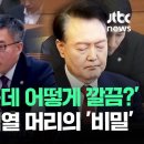 ﻿[현장영상] &#39;구치소 사는데 어떻게 깔끔?&#39; 드러난 윤석열 머리의 &#39;비밀&#39; / JTBC 이미지